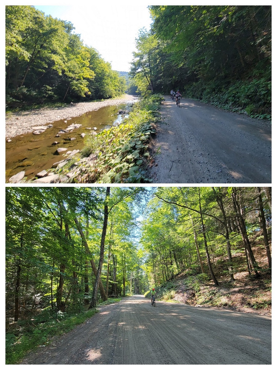 D2R2 riders on the Green River Road