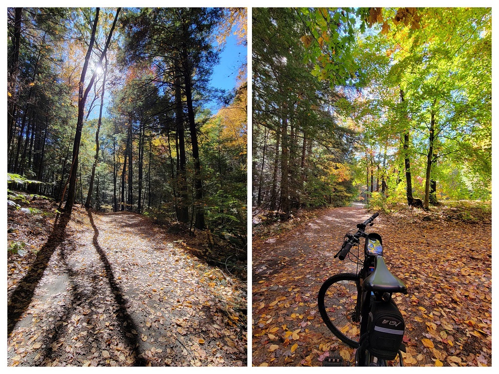 Biking on dirt roads, in Satan’s Kingdom