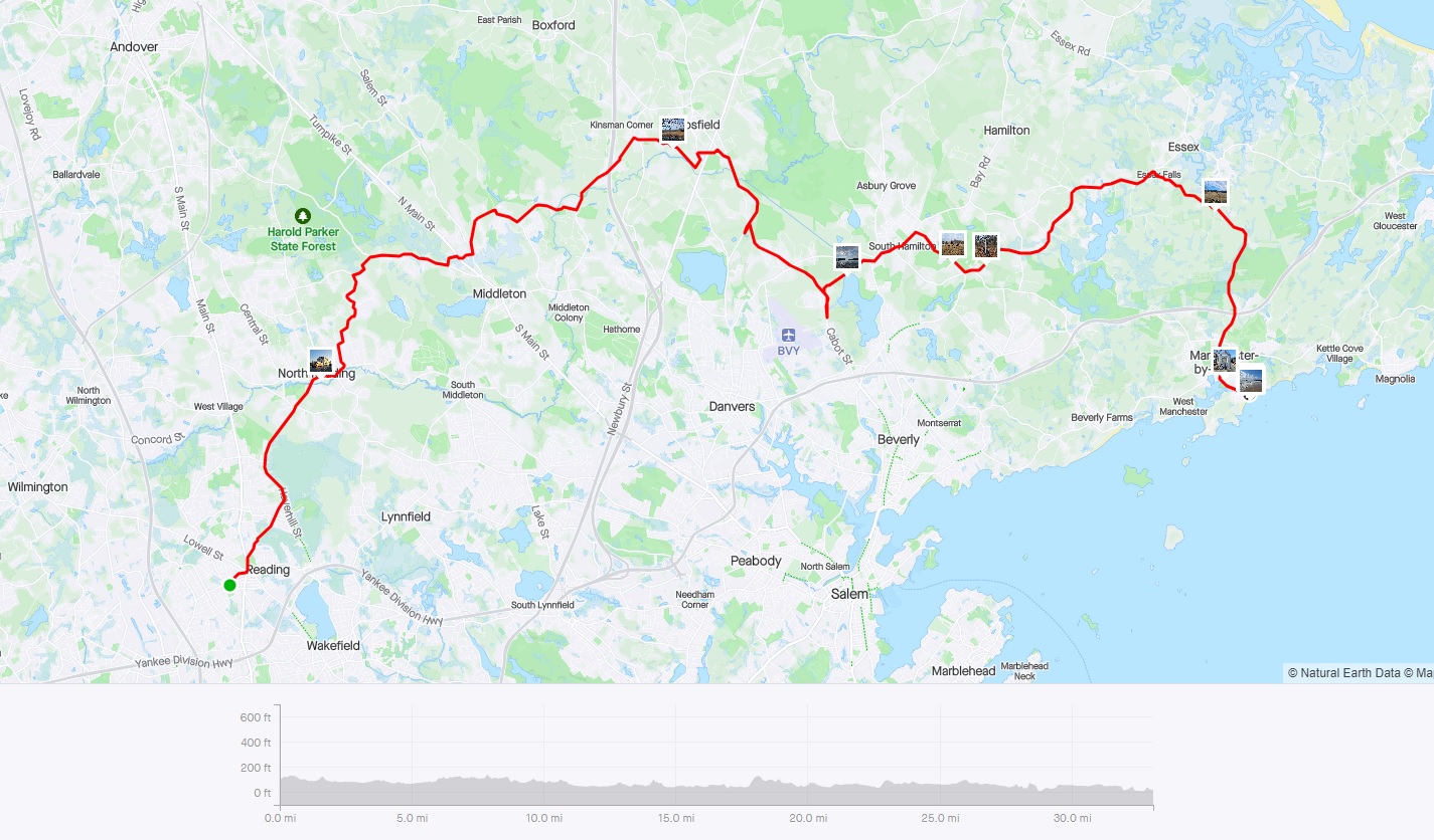 Strava Route - Almost Spring