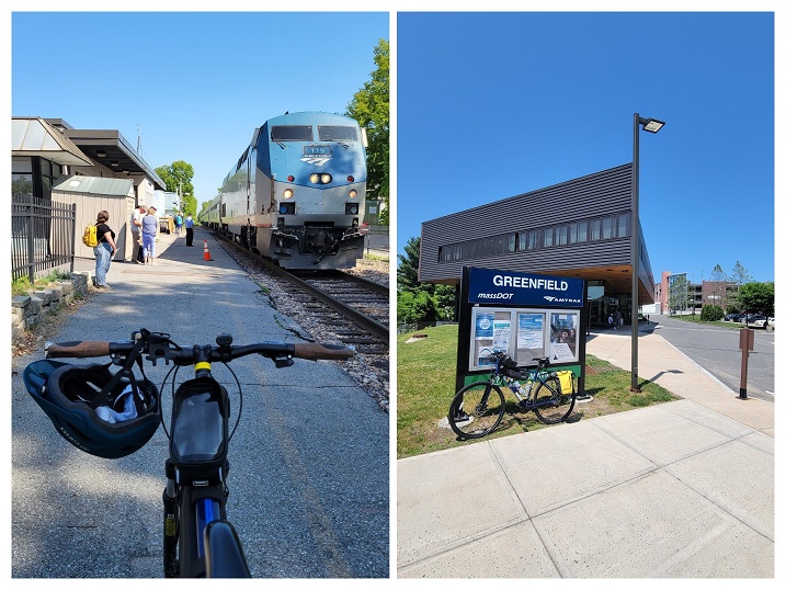 Essex Junction VT (left), and Greenfield MA (right)