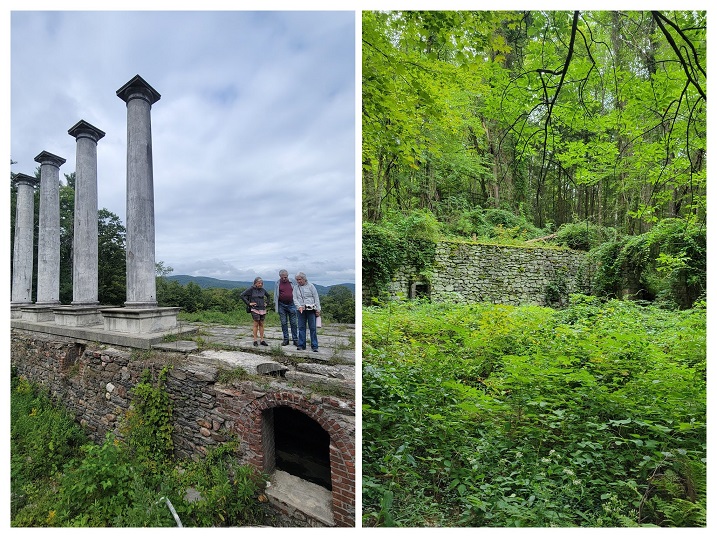 Ruins of the Tytus Mansion at Ashintully Gardens